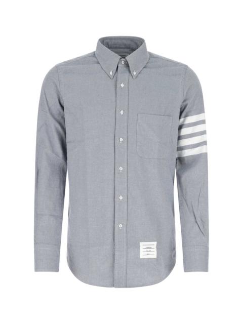 Thom Browne Thom Browne Men Light-Blue Cotton Shirt