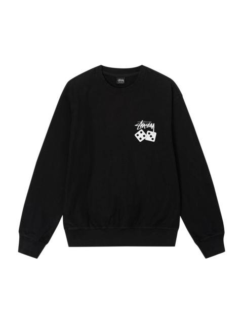 Stüssy Stussy Dice Pigment Dyed Crew 'Black'