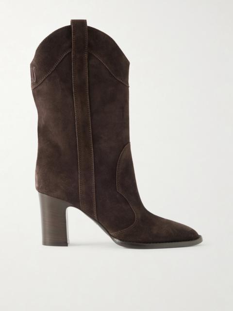PARIS TEXAS Lavinia Suede Knee-boots