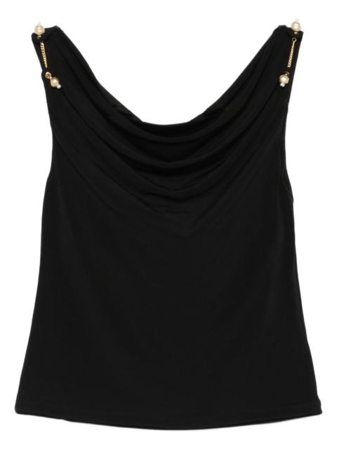 Aje. Peyton cowl-neck tank top