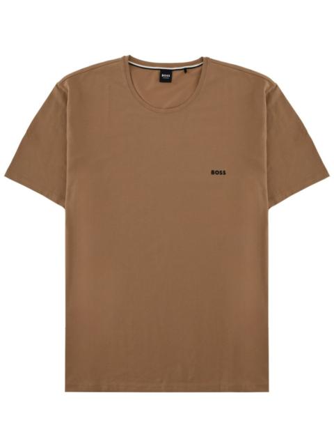 BOSS COTTON T-SHIRT WITH LOGO
