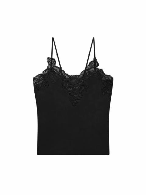 A.L.C. Hana Satin And Lace Camisole Top