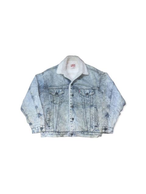 Levi's Vintage Levi’s Acid Wash Sherpa Trucker Jacket (USA)