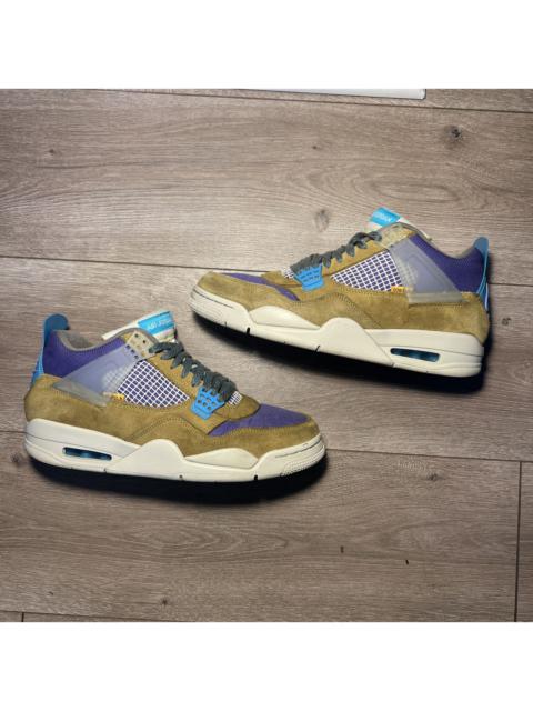 Size 10.5 Union x Jordan 4 Desert Moss