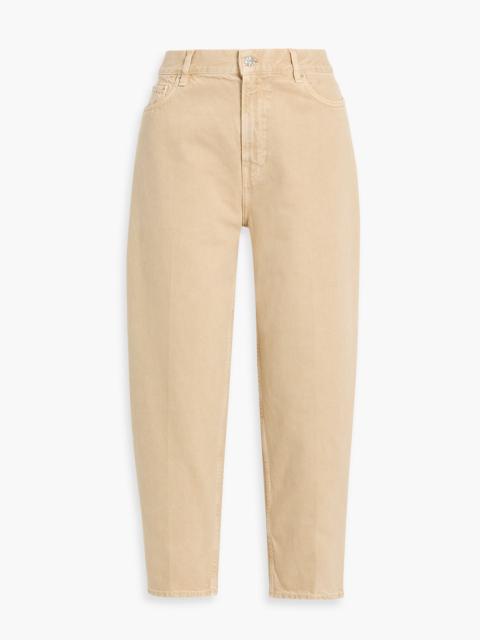 TOTEME High-rise tapered jeans