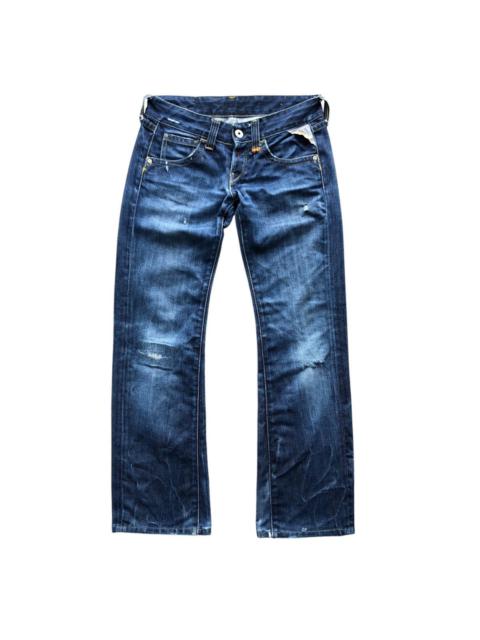 Other Designers Distressed REPLAY flare jeans