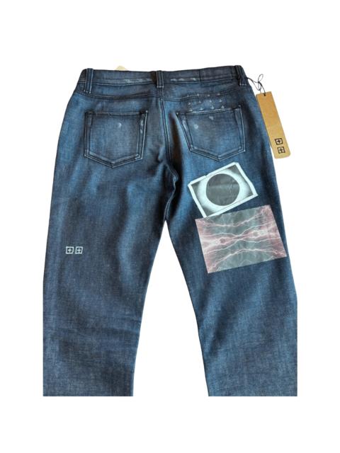 Ksubi BNWT Stickers Ksubi Lean Bean Jeans Raw Indigo Jeans W27
