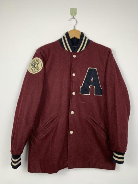 Other Designers Japanese Brand - Vintage TEMPTATION Varsity Button Patches Jacket J0703