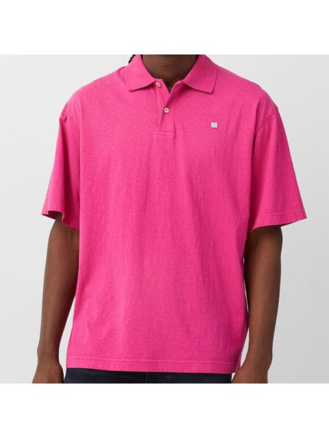 Acne Studios BNWT SS22 ACNE STUDIOS FACE MOTIF POLO SHIRT M
