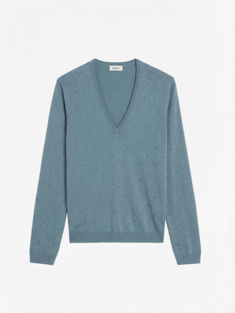 Zadig & Voltaire Rivy Embellished Cashmere Sweater