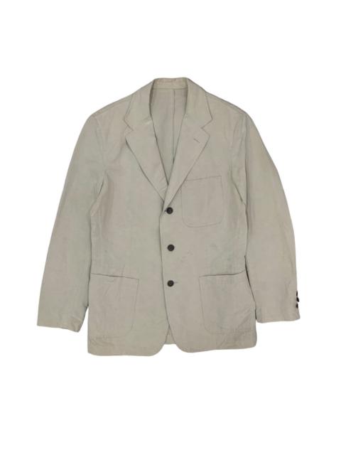 Other Designers Vintage Salvatore Ferragamo Linen Button Jacket
