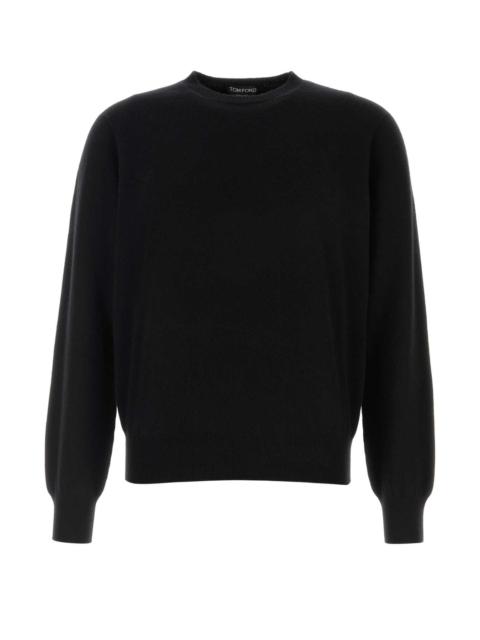 TOM FORD Tom Ford Men Black Cashmere Sweater
