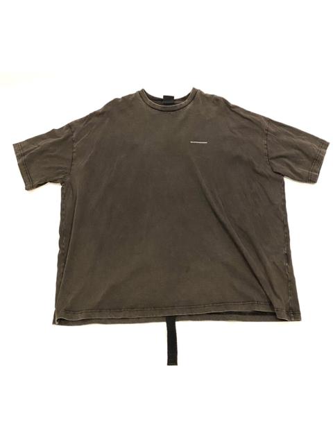 Other Designers peaceminusone - Pmo vintage wash charcoal tee