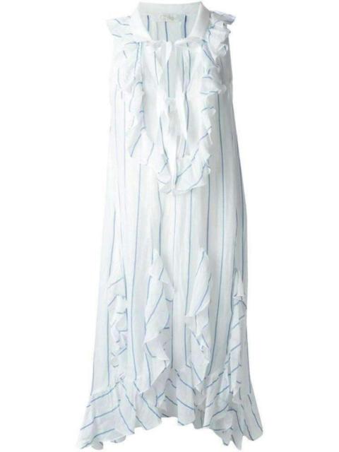 Chloé Ruffled Silk Blend Loose Dress
