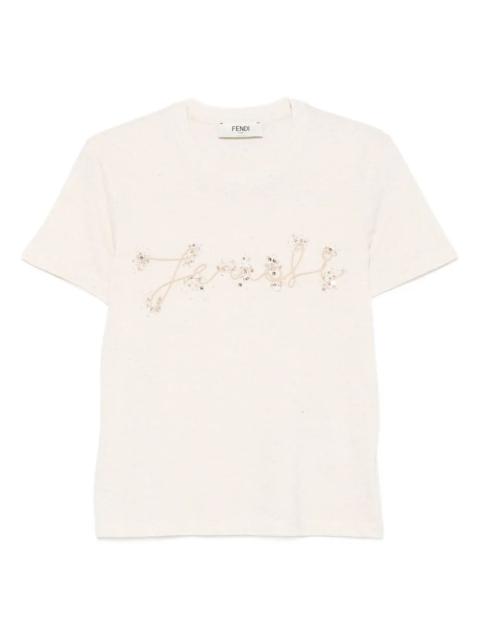 FENDI Fendi Women T-Shirt Fendi Embr
