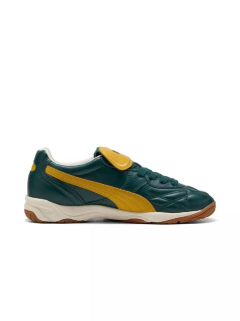 PUMA PUMA King Indoor "Green Terrain/Archive Gold" Men's Shoe