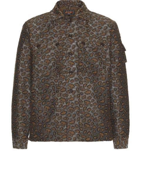 BEAMS PLUS Mil Camo Jacquard Shirt Jacket