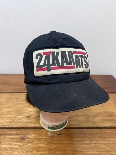 Other Designers Fifty Karats - Y2K 24 Karats Thrashed Faded Trucker Cap