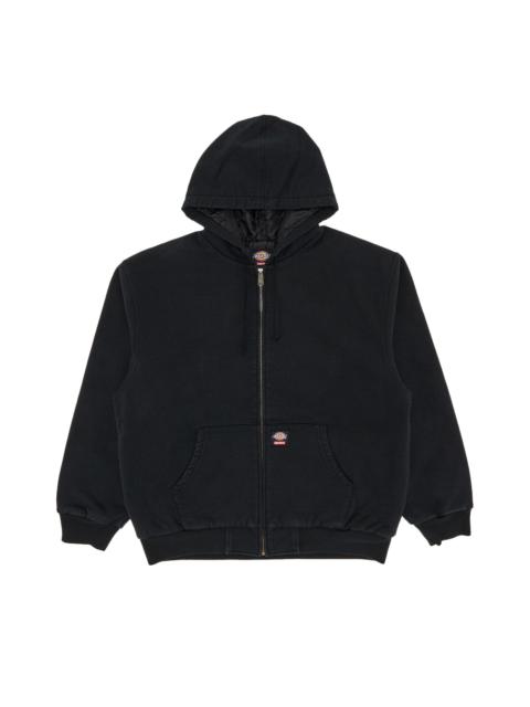 Supreme Supreme x Dickies Quilted Lined Zip Up Hooded Sweatshirt 'Black'
