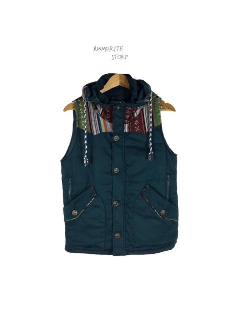 Other Designers Power To The People Navojo stule vest Japanese Brand