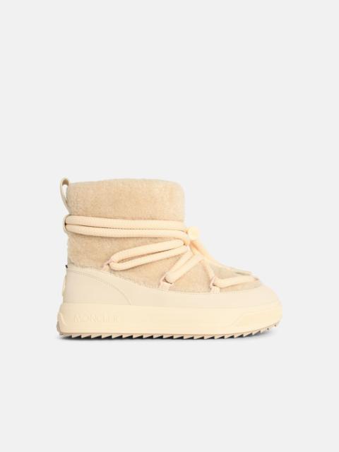 Moncler 'MONCLER ALTIVE MID' SNOW BOOTS IN LIGHT BEIGE 'TEDDY'