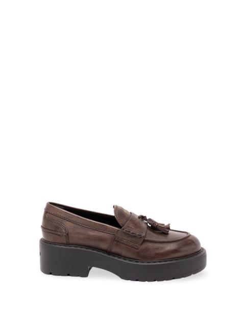 Miu Miu Miu Miu Women Leather Loafers