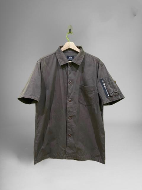 Other Designers Alpha Industries - Alpha Industries Button Shirt