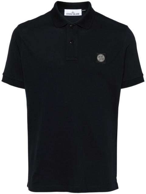 Stone Island Stone Island Men Logo Cotton Polo Shirt