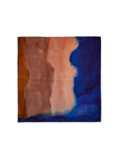 ULLA JOHNSON Chiara Printed Silk Scarf multi