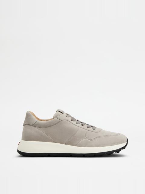 Tod's SNEAKERS IN SUEDE - GREY