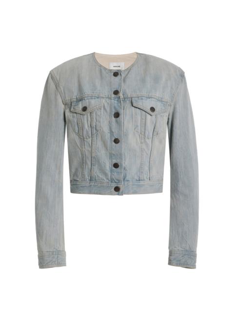 HAIKURE Shirley Denim Jacket blue