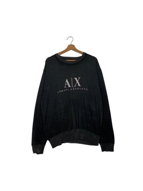 Other Designers Armani Exchange Embroidery Crewneck Sweatshirt