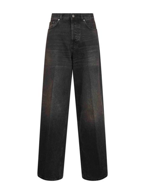 HAIKURE Black cotton denim Bethany jeans