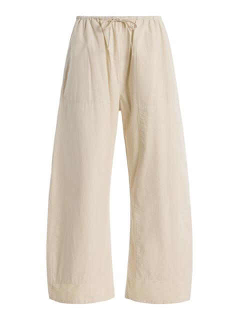LESET Kyoto Cotton Carpenter Pants ivory