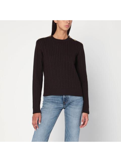 Golden Goose Golden Goose Brown Wool Blend Sweater Women