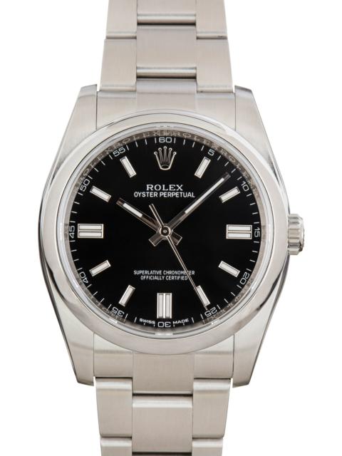 ROLEX Rolex Oyster Perpetual 36 Steel 116000 Black Dial