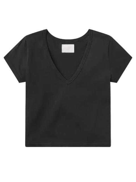 Citizens of Humanity Hara V Neck Tee in Washed Black