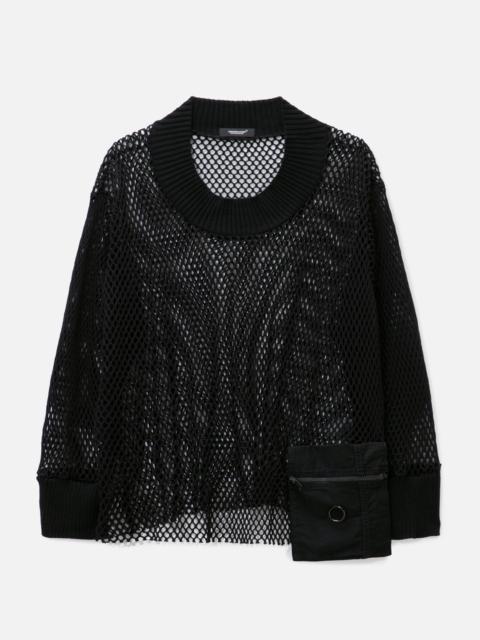 UNDERCOVER UC1D4901 NET KNIT SWEATER