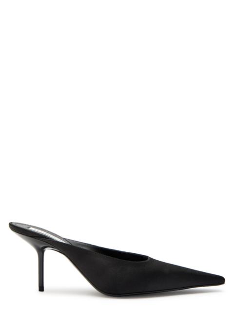 Victoria Beckham Victoria Beckham Sloan 75 Satin Mules
