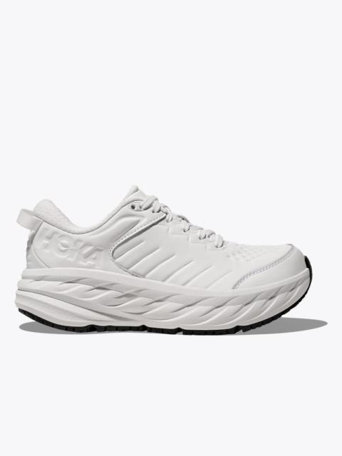 HOKA Women's Bondi SR Shoes in Frost/Frost