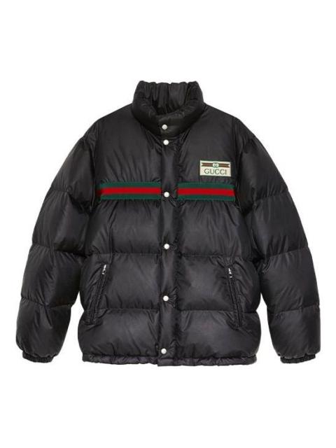 GUCCI Gucci Fw21 Water repellent down jacket 'Black' 666560-Z8AQX-1043