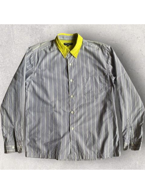 Comme des Garçons Homme Vintage SS05 Contrast Collar Stripe Shirt
