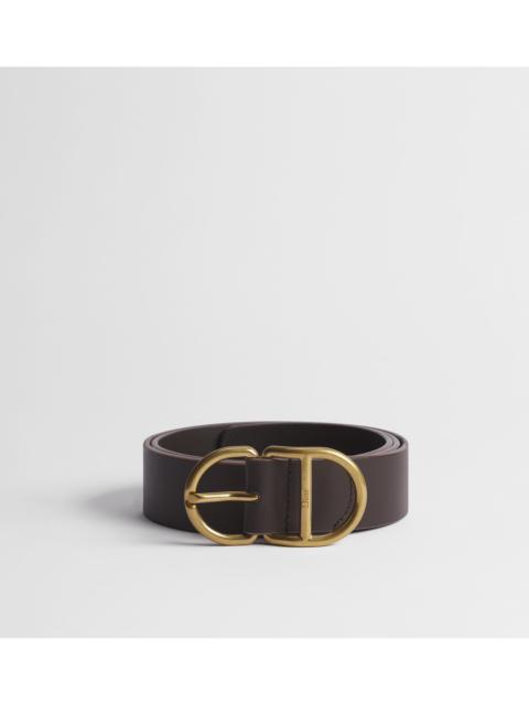 Dior Dior CD Leather Belt Brown Men