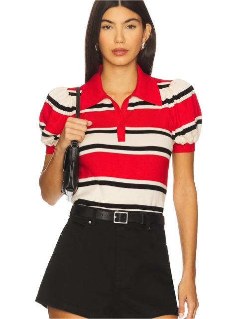 Alice + Olivia Ramona Striped Pullover