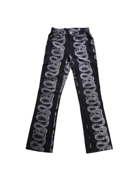 Hysteric Glamour Hysteric Glamour Python Black Denim