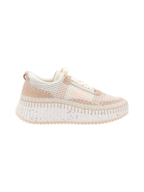 Chloé Beige Nama Sneakers