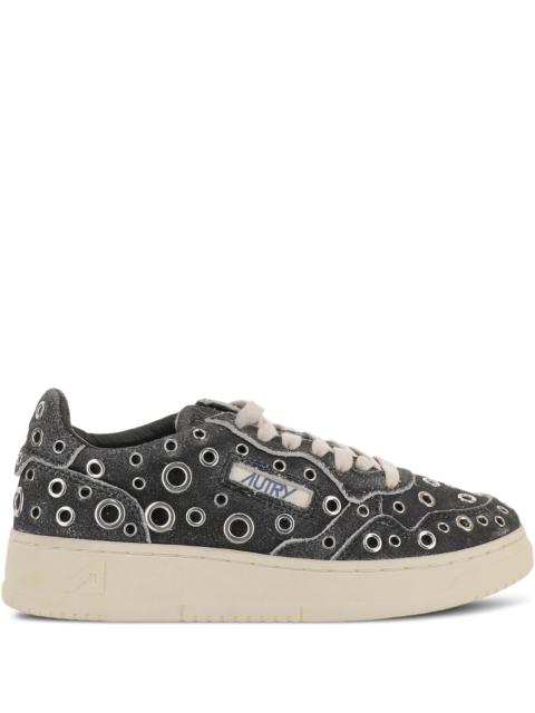 AUTRY Autry Medalist Low Eyelet-embellished Sneakers
