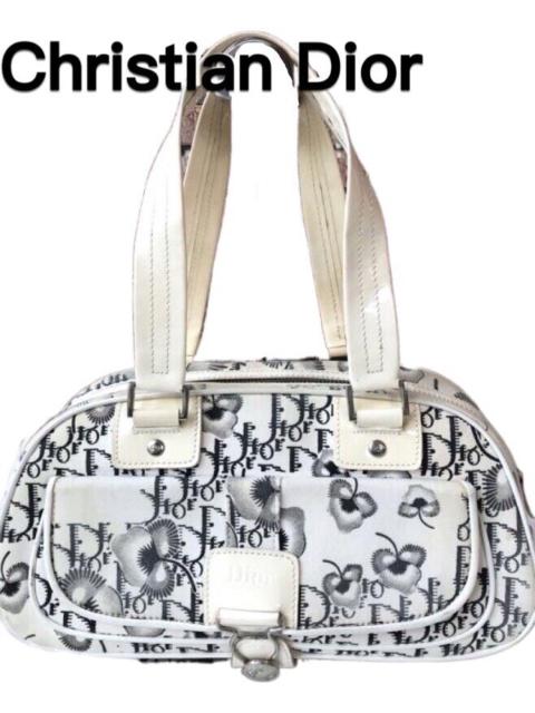 Dior Dior Vintage Monogram Black Tote Bag by John Galliano