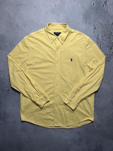 Polo Ralph Lauren Pony Logo Button Up Rare Shirt Y2K 90s 00s