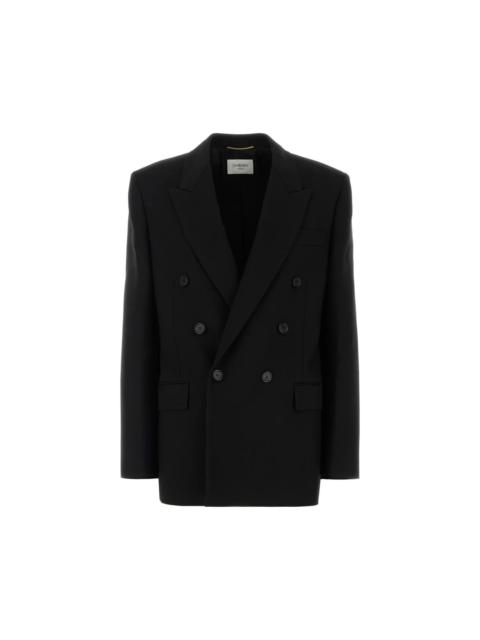 SAINT LAURENT SAINT LAURENT Black Wool Blazer New & Authentic (Women's siz